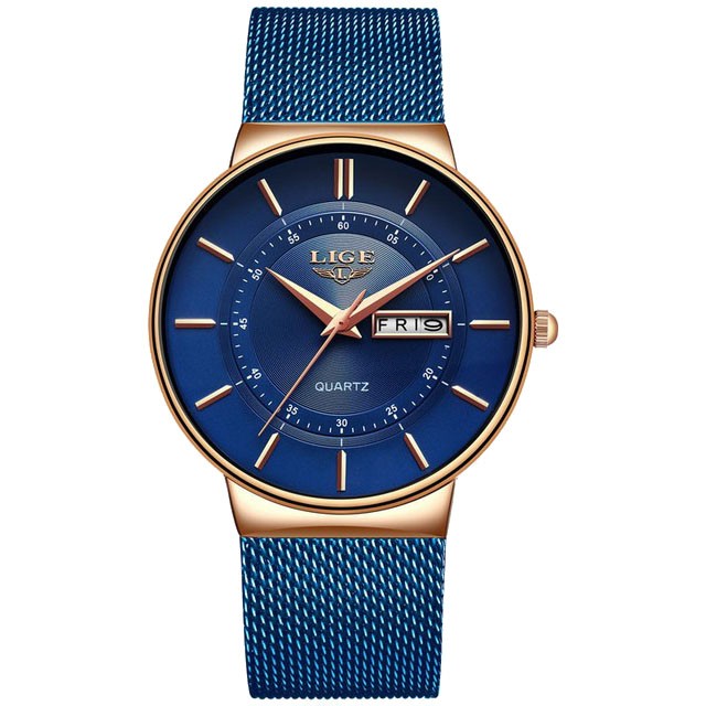 Montre LIGE 9949 Bleu