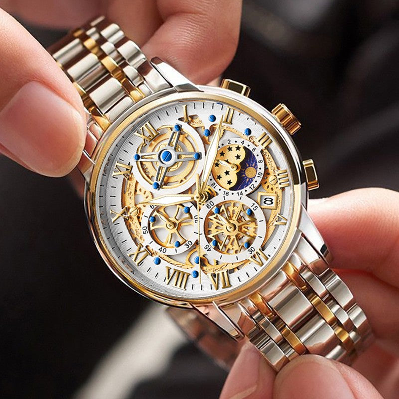 000 Montre LIGE 8973 Or